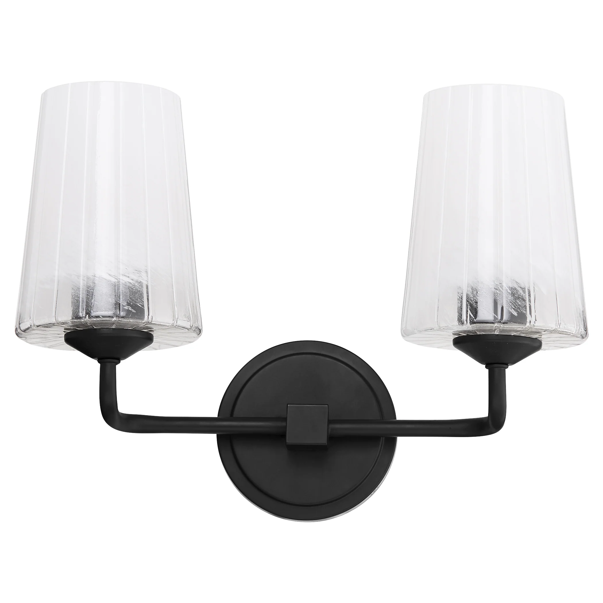 Providence 2-light Bath Vanity Light Matte Black - Image 4