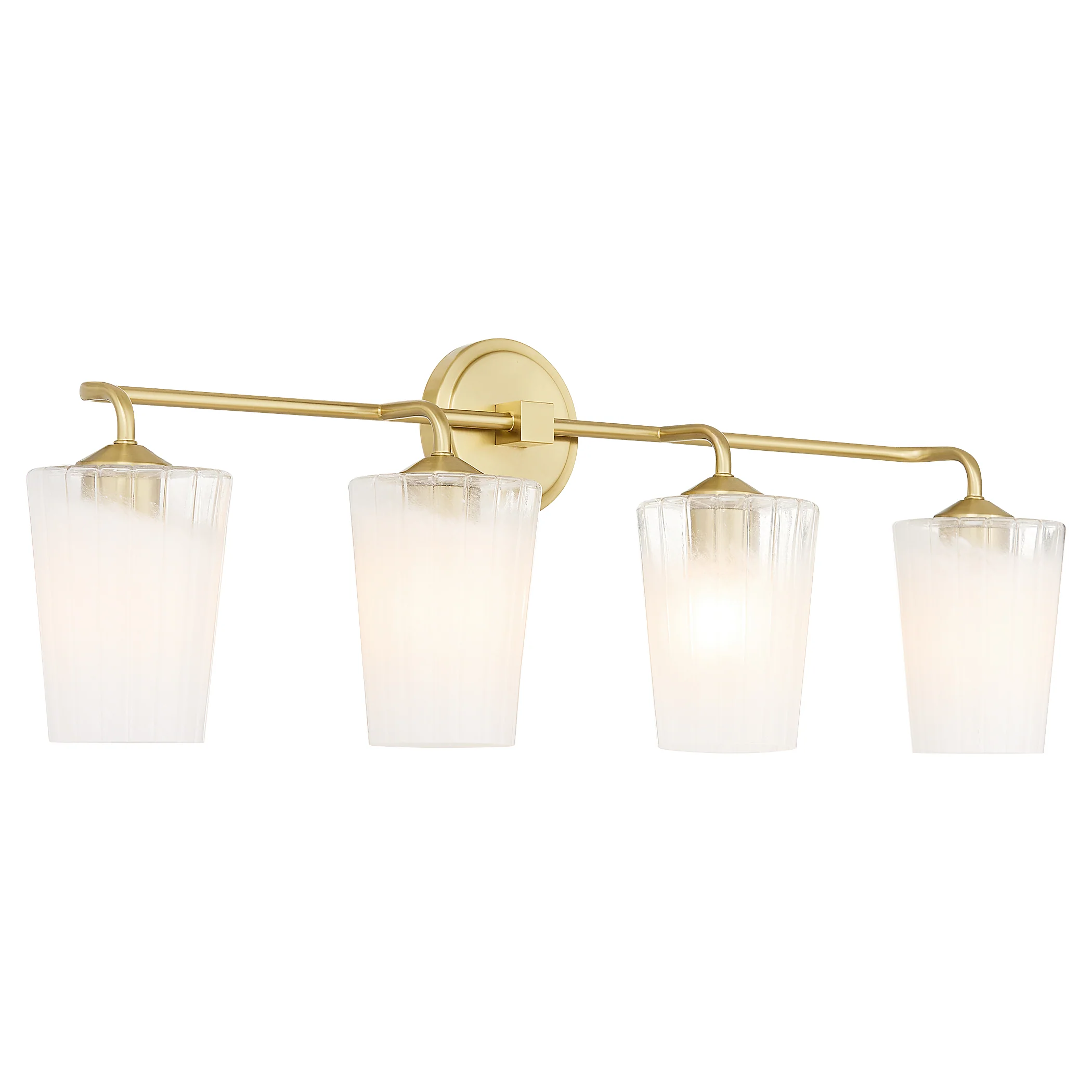 Providence Bath Vanity Light Aged Brass - Image 2