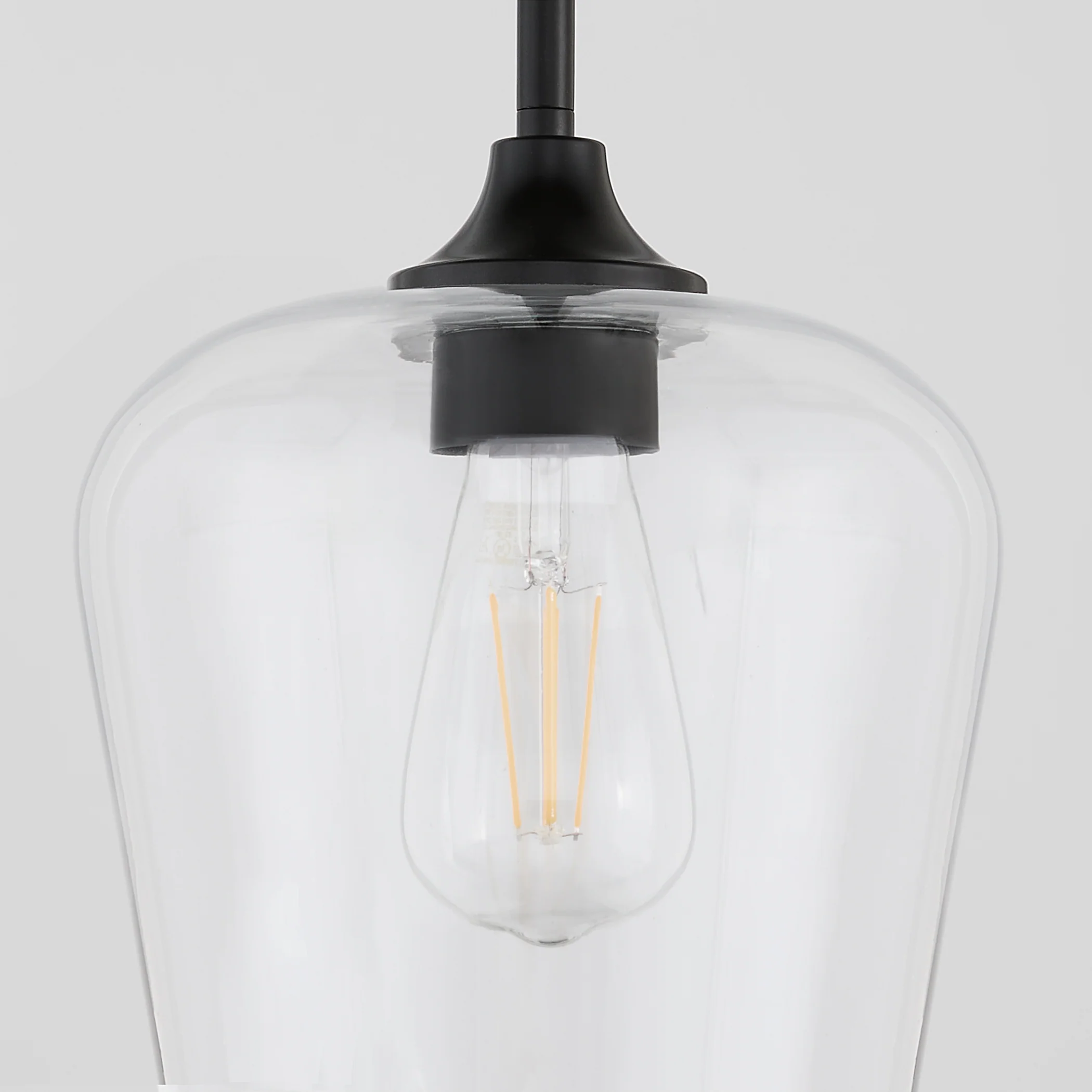 Raymond 1-light Pendant Matte Black - Image 3