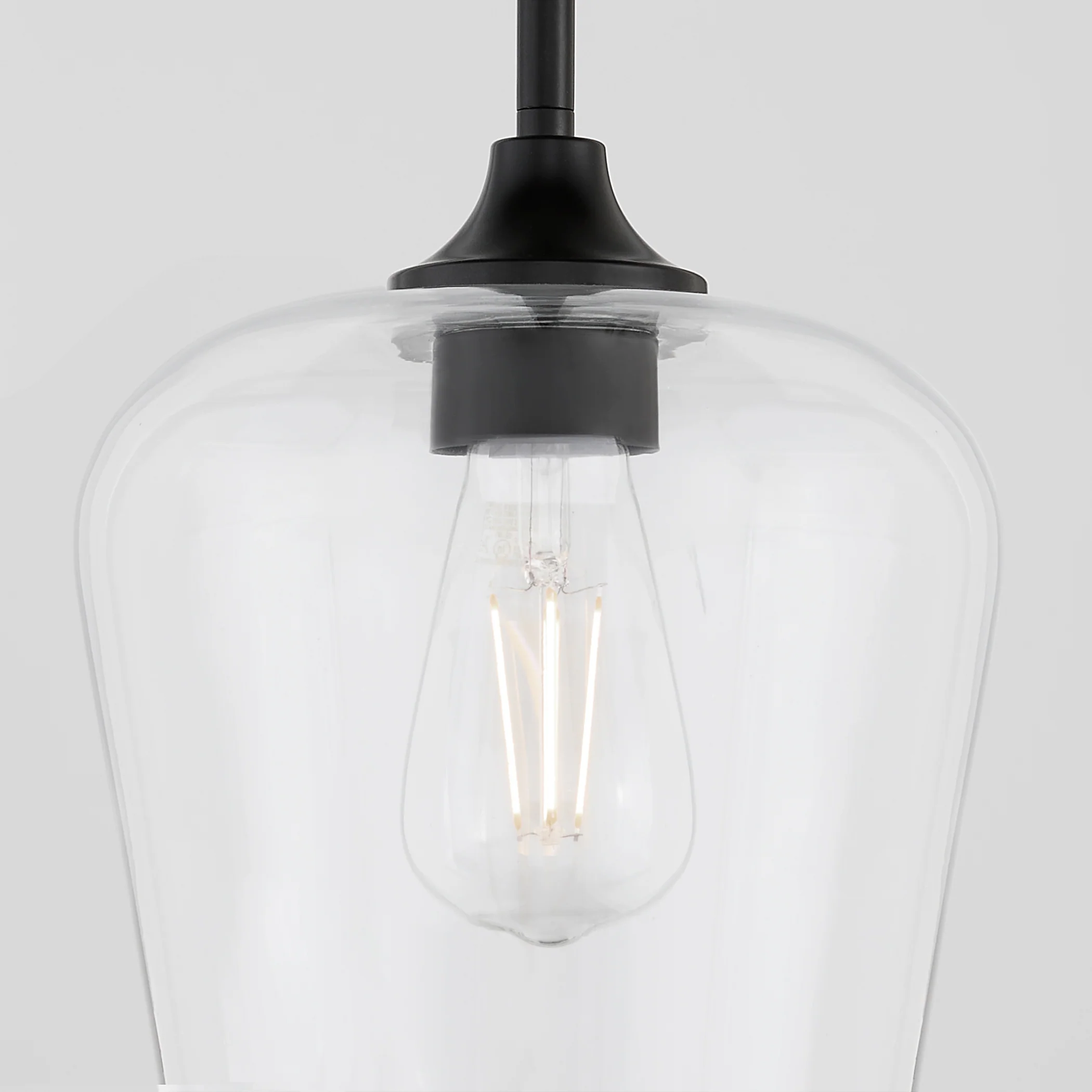 Raymond 1-light Pendant Matte Black - Image 4