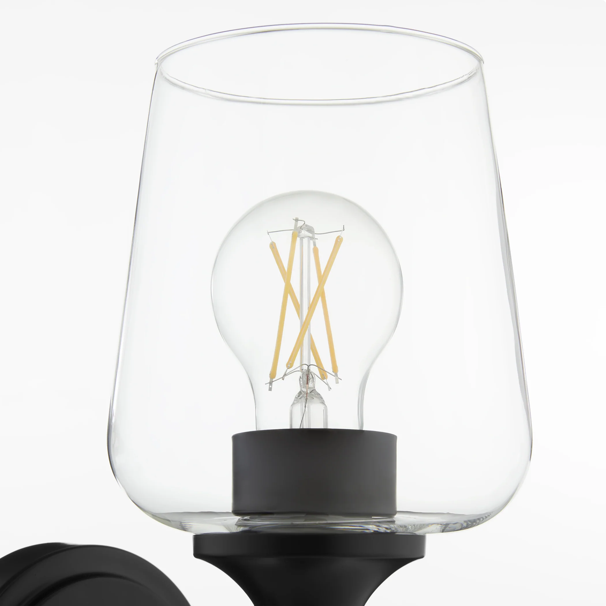 Raymond 1-light Wall Mount Light Fixture Matte Black - Image 3