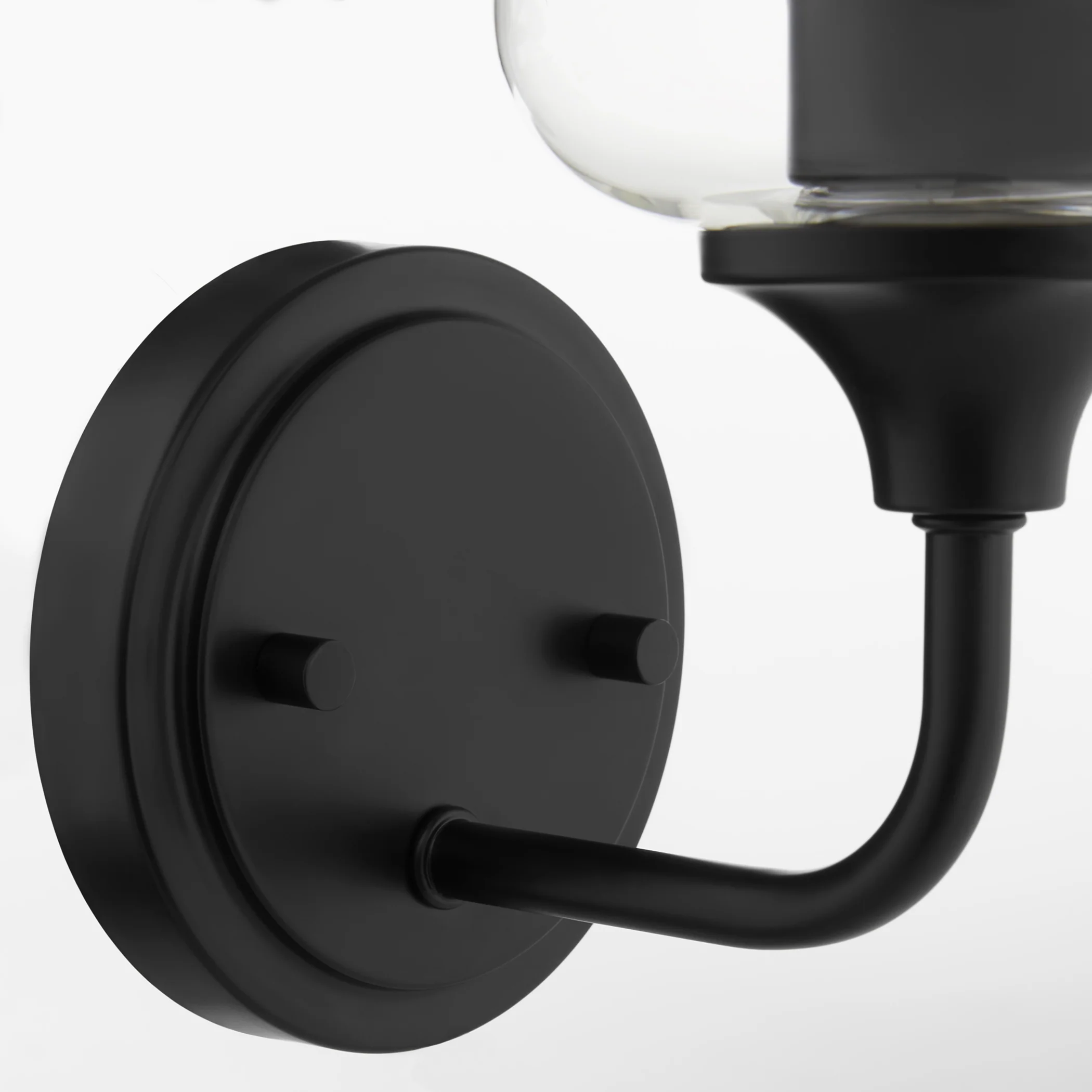 Raymond 1-light Wall Mount Light Fixture Matte Black - Image 4