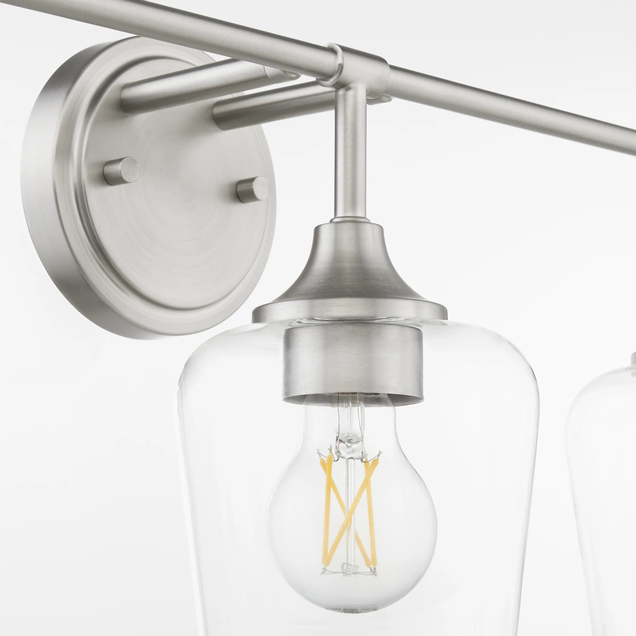 Raymond 3-light Bath Vanity Light Satin Nickel - Image 3