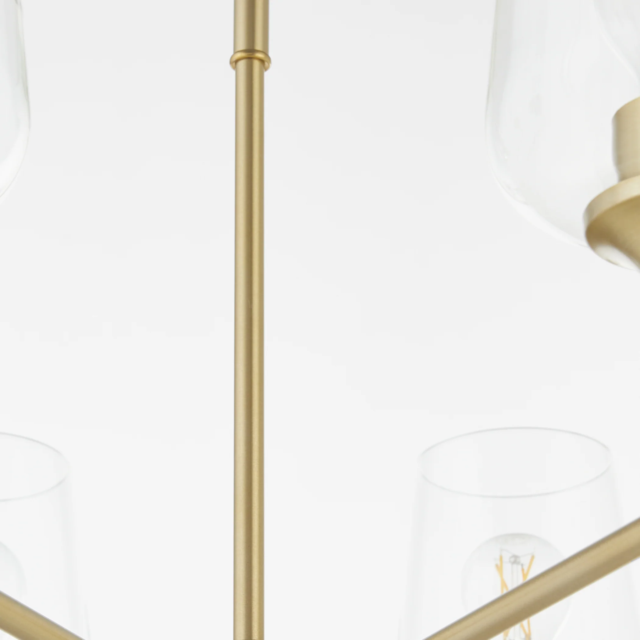 Raymond Chandelier Aged Brass - Image 4