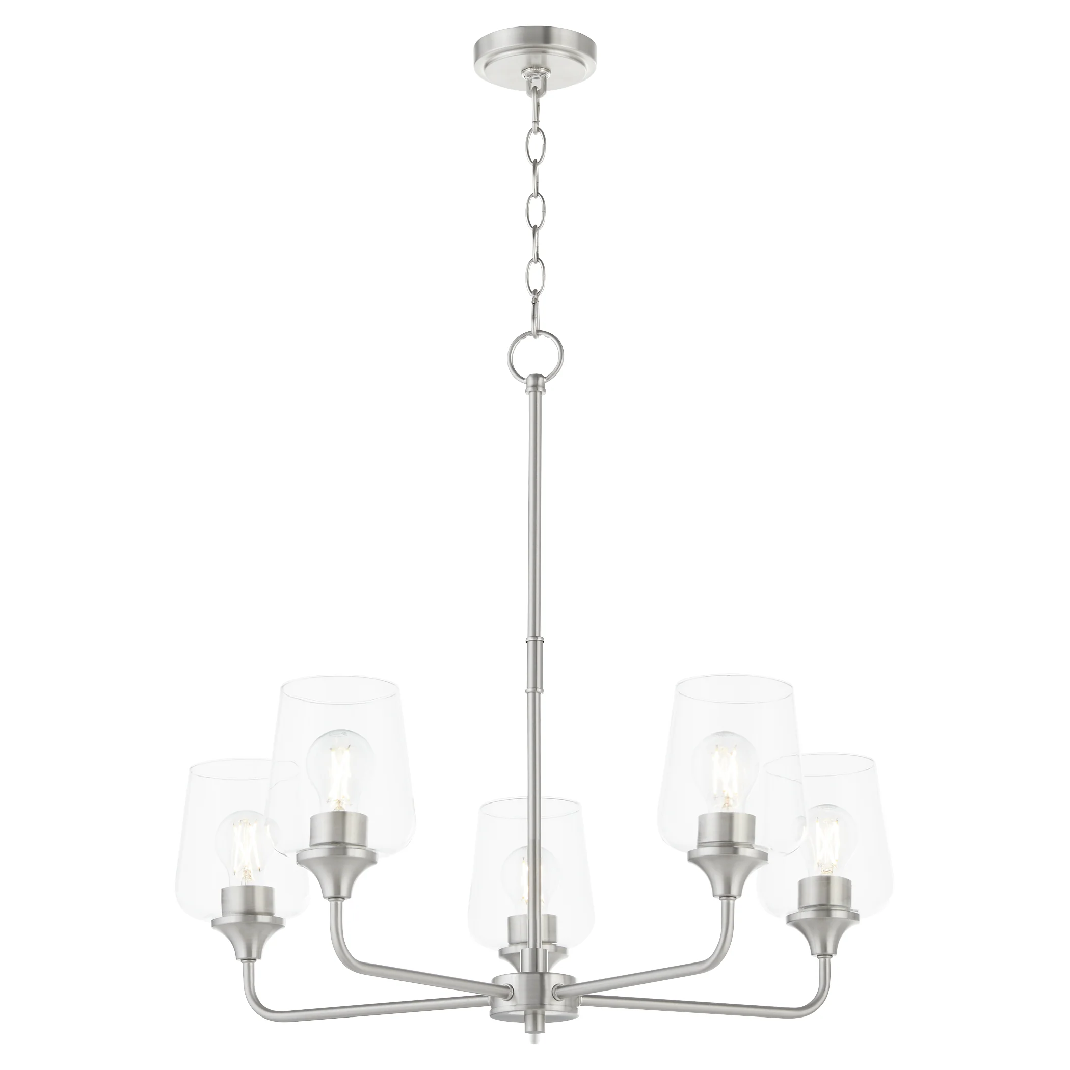 Raymond Chandelier Satin Nickel - Image 2
