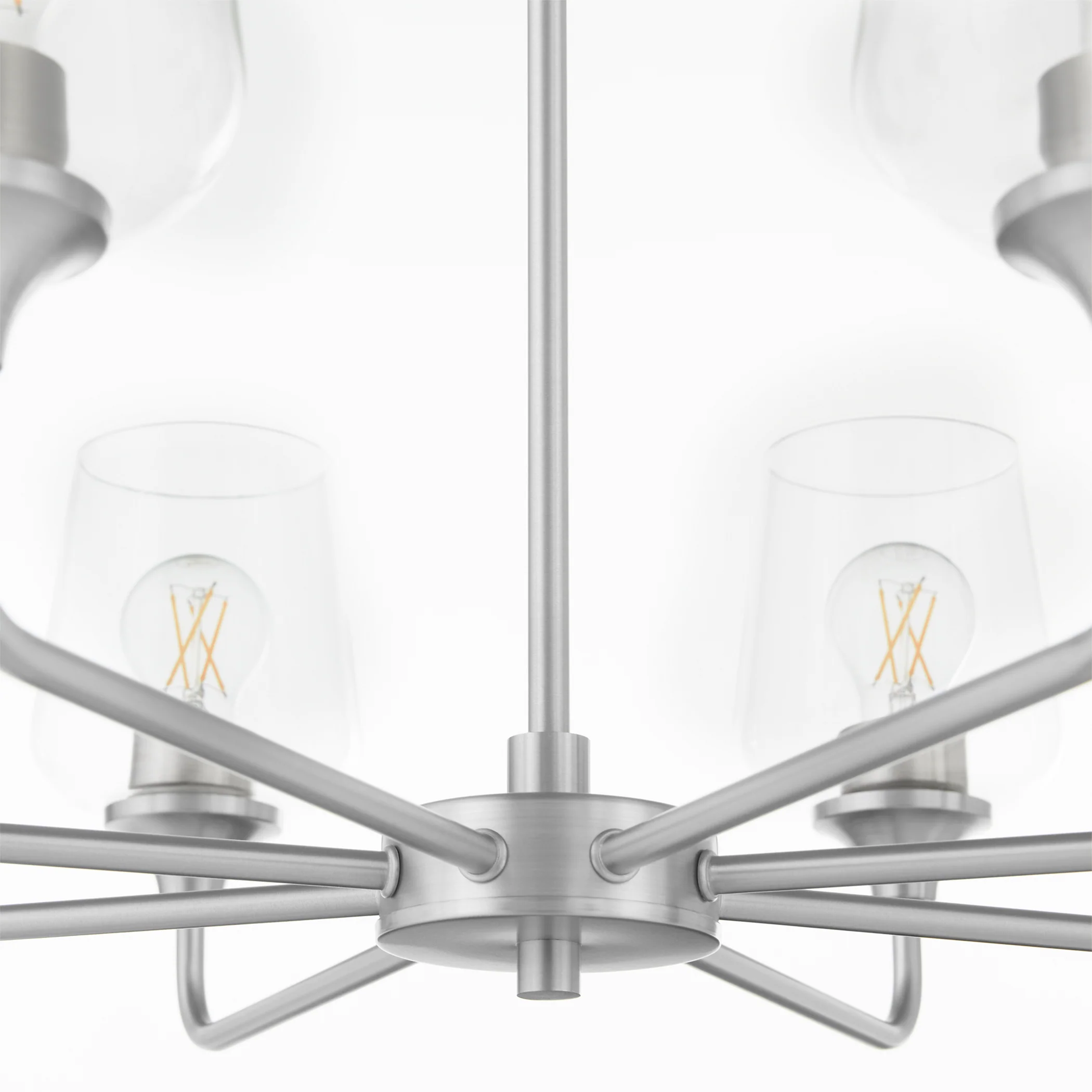 Raymond Chandelier Satin Nickel - Image 3