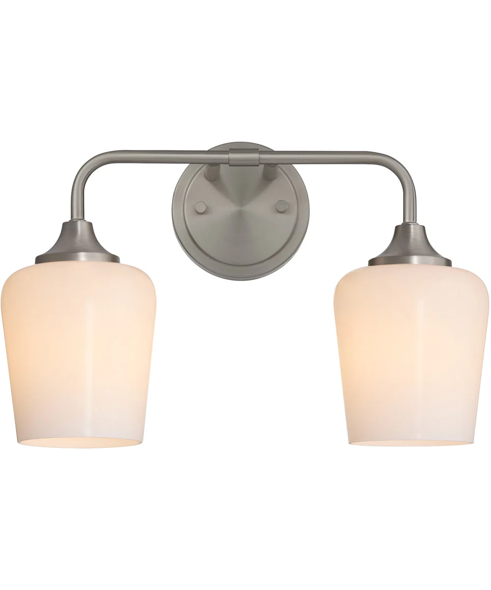 Raymond Wall Mount Light Fixture Satin Nickel - Image 2
