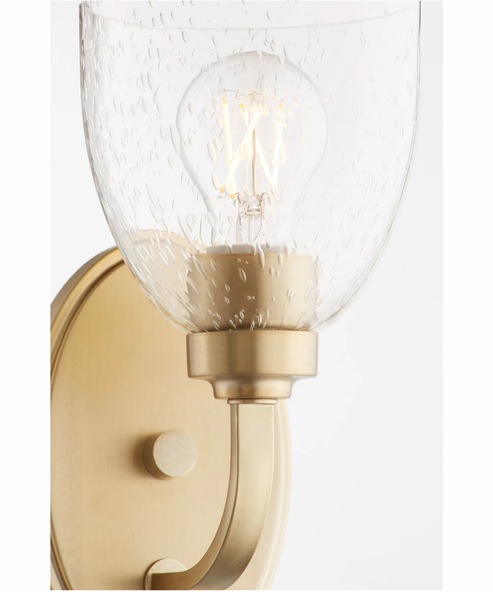 Reyes 1-light Wall Mount Light Fixture Aged Brass - Image 3