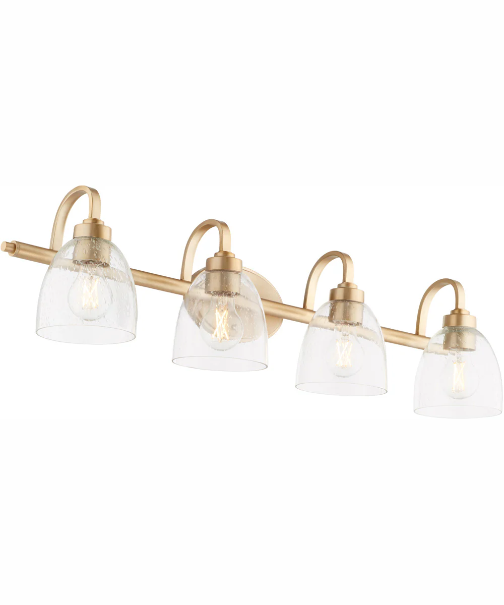 Reyes 4-light Bath Vanity Light Aged Brass - Image 2