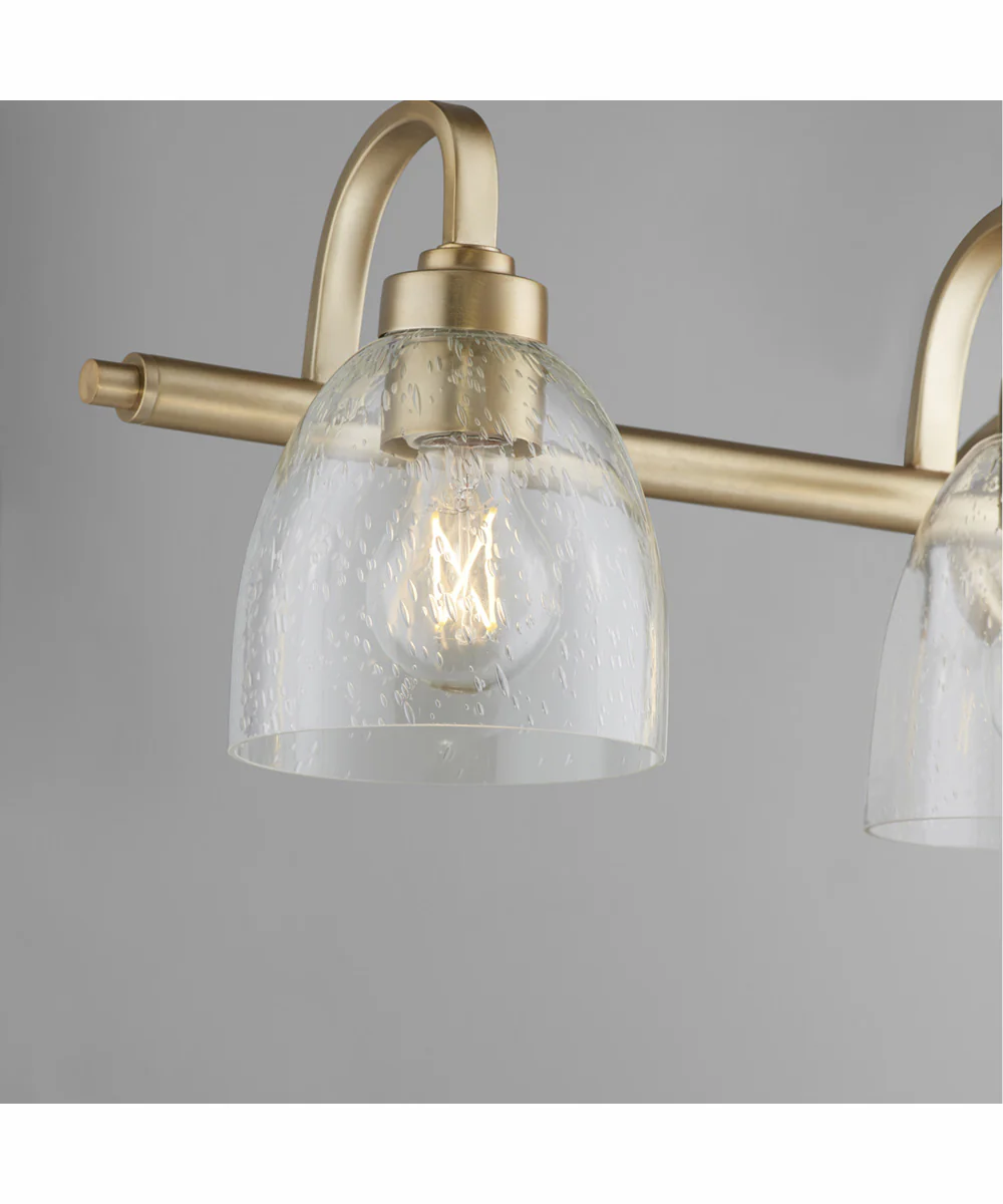 Reyes 4-light Bath Vanity Light Aged Brass - Image 4