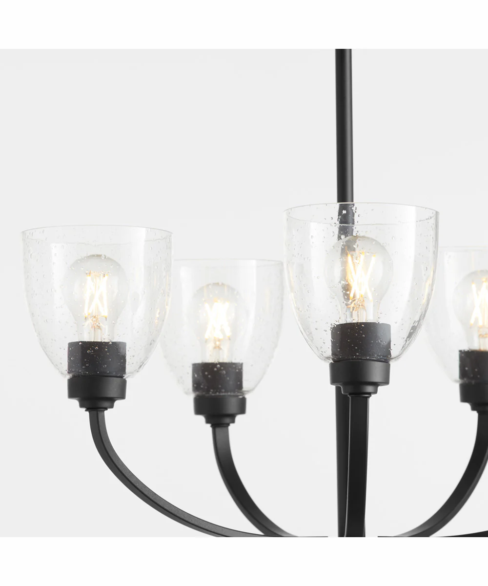 Reyes 5-light Chandelier Textured Black - Image 5