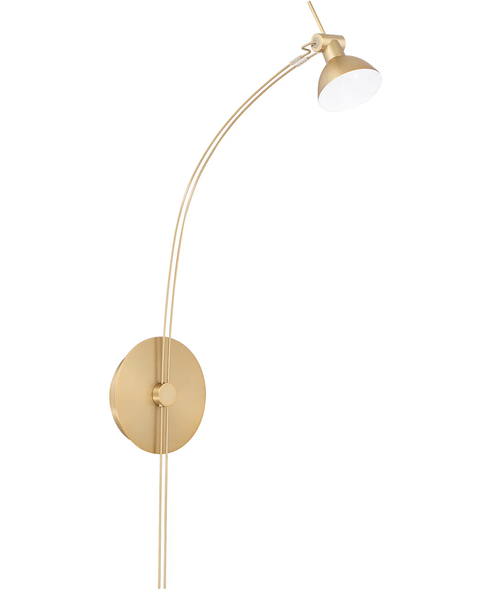 Ricardo 1-light Wall Mount Light Fixture Aged Brass - Image 3