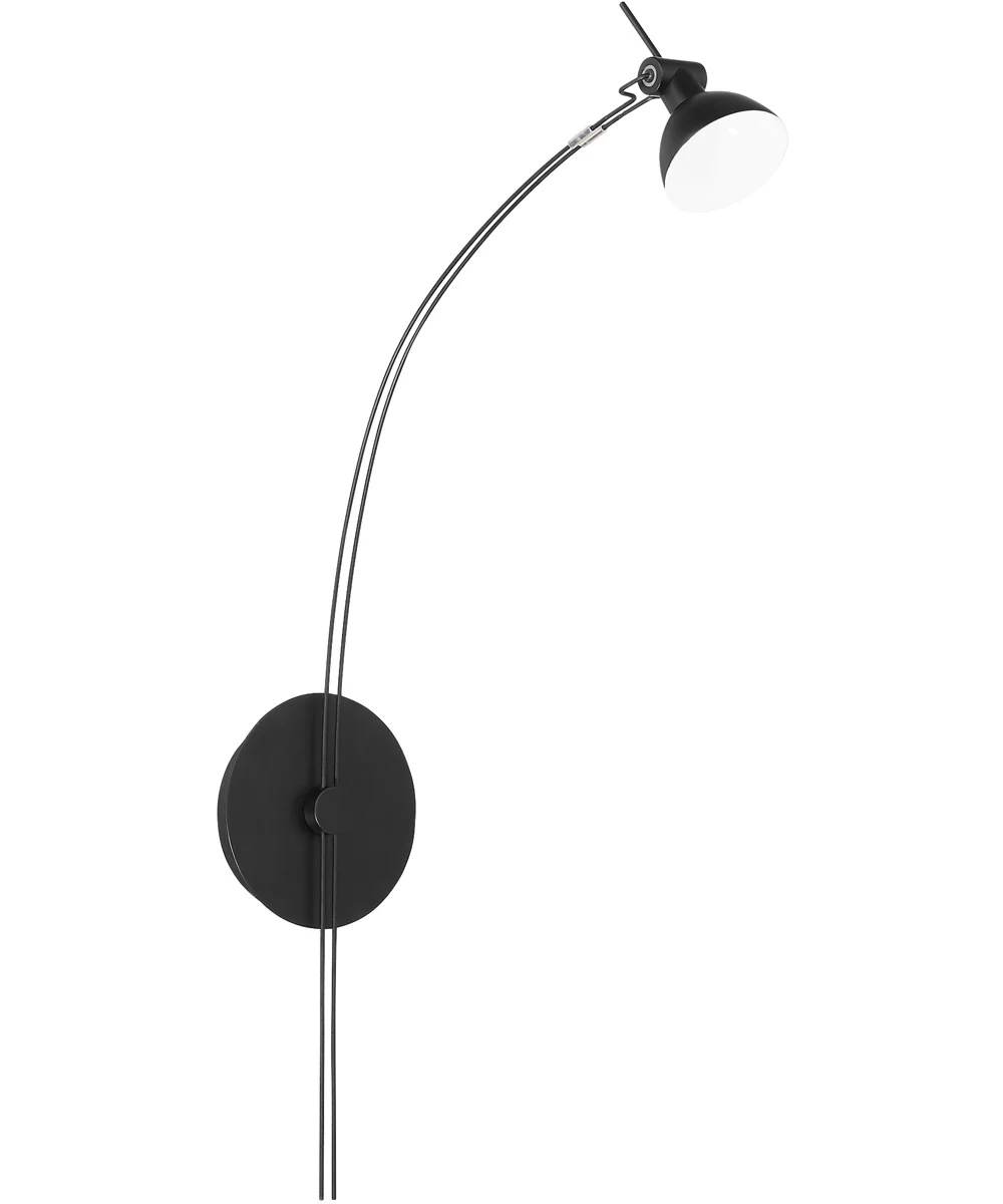 Ricardo 1-light Wall Mount Light Fixture Matte Black - Image 4