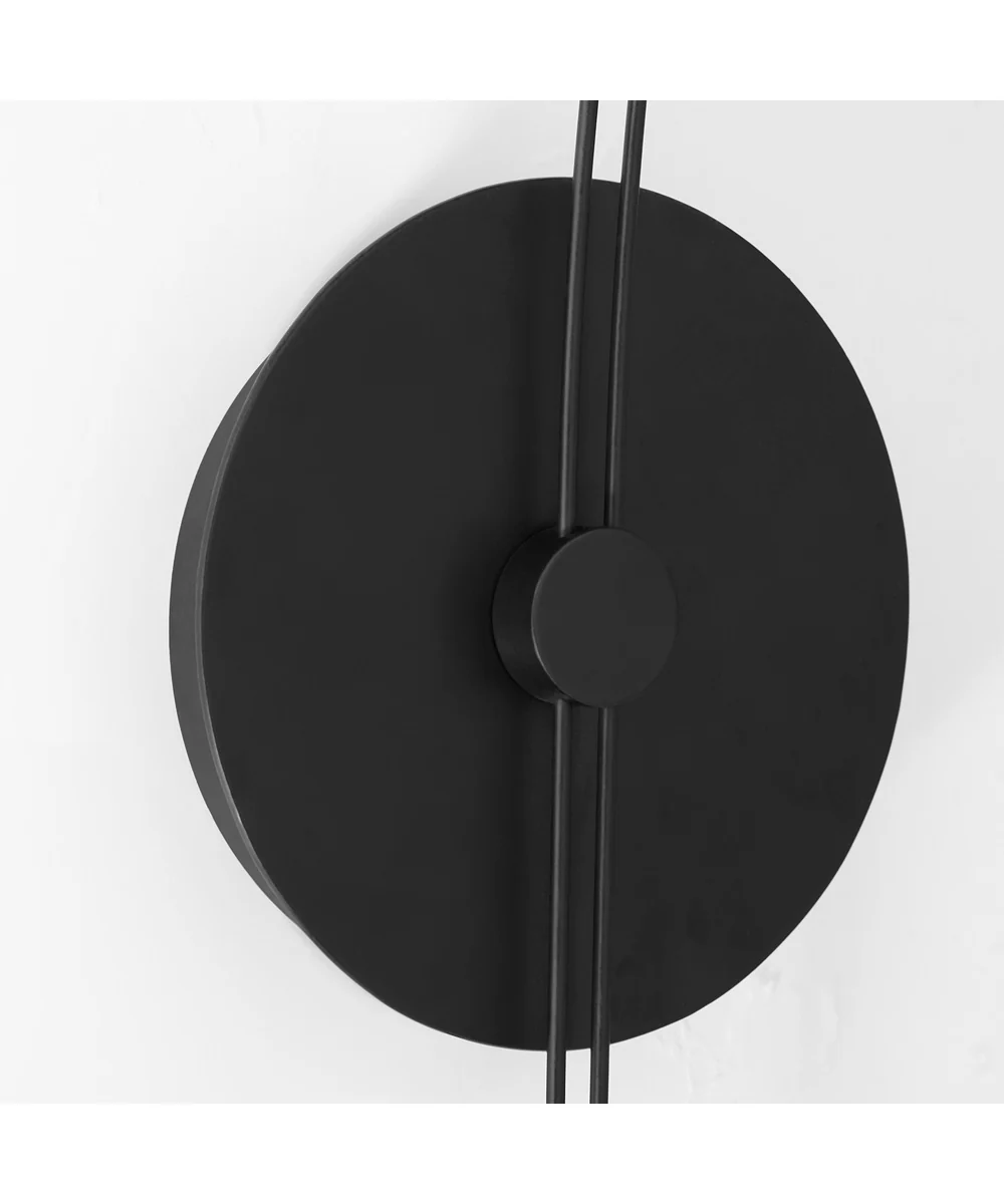 Ricardo 1-light Wall Mount Light Fixture Matte Black - Image 6