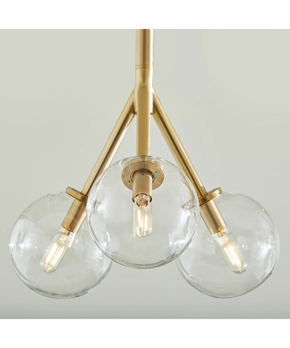 Rovi 3-light Pendant Aged Brass - Image 5
