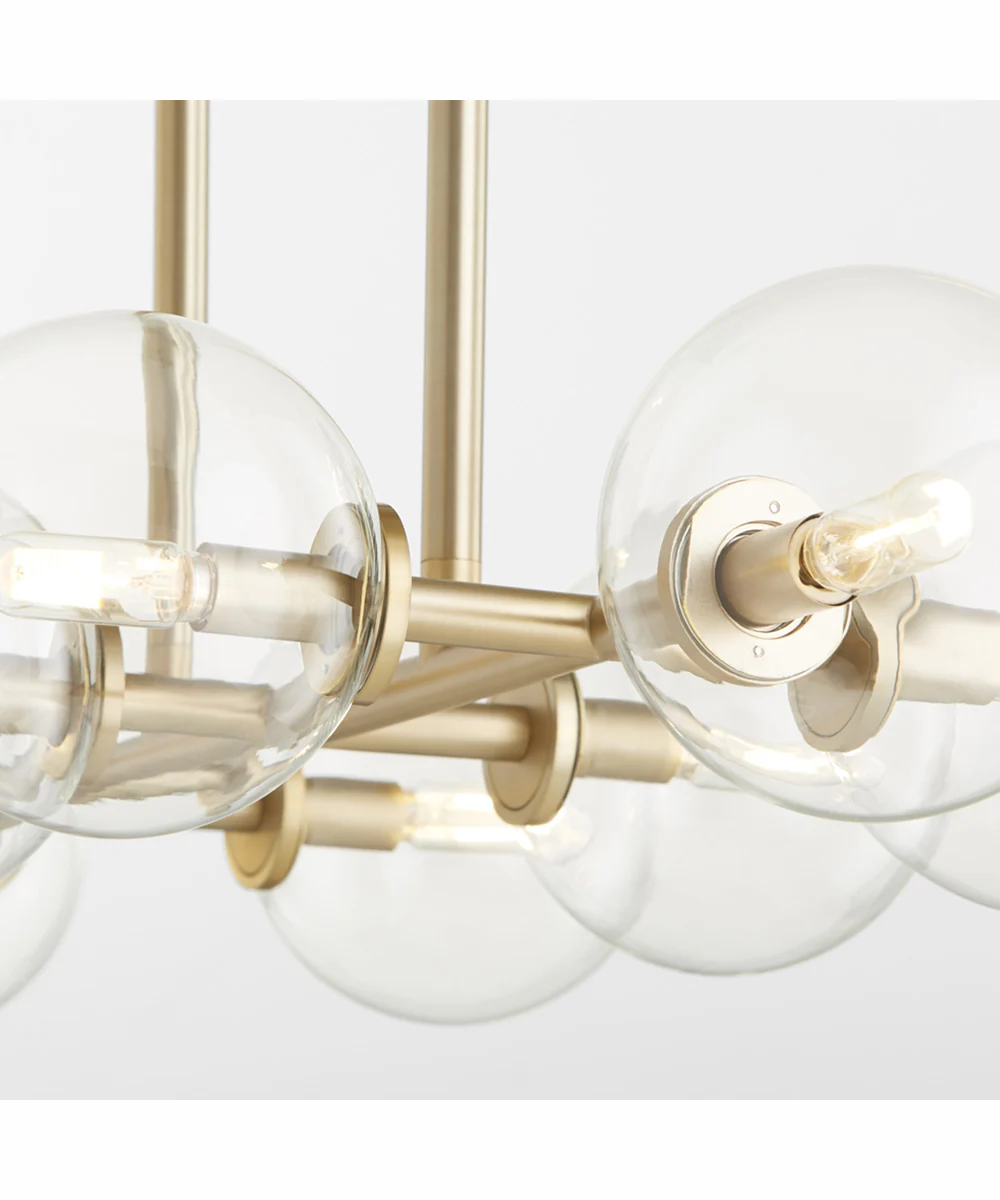 Rovi 8-light Chandelier Aged Brass - Image 3
