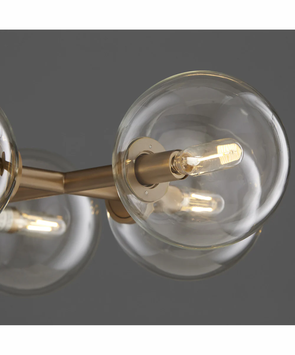 Rovi 8-light Chandelier Aged Brass - Image 4