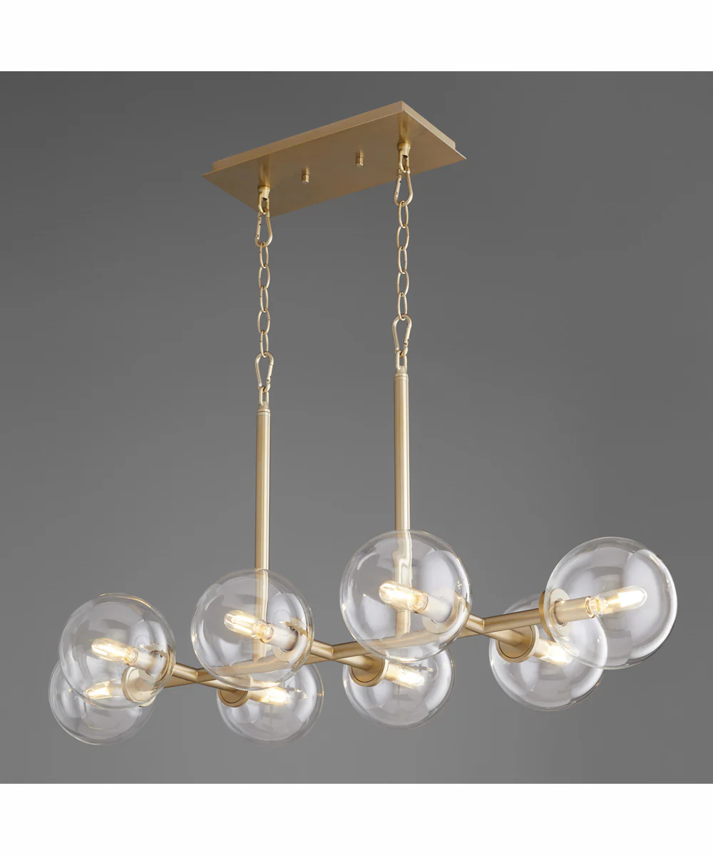 Rovi 8-light Chandelier Aged Brass - Image 5