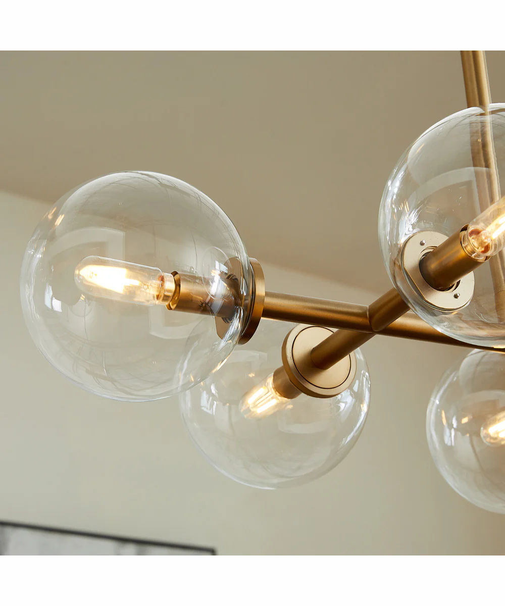 Rovi 8-light Chandelier Aged Brass - Image 6