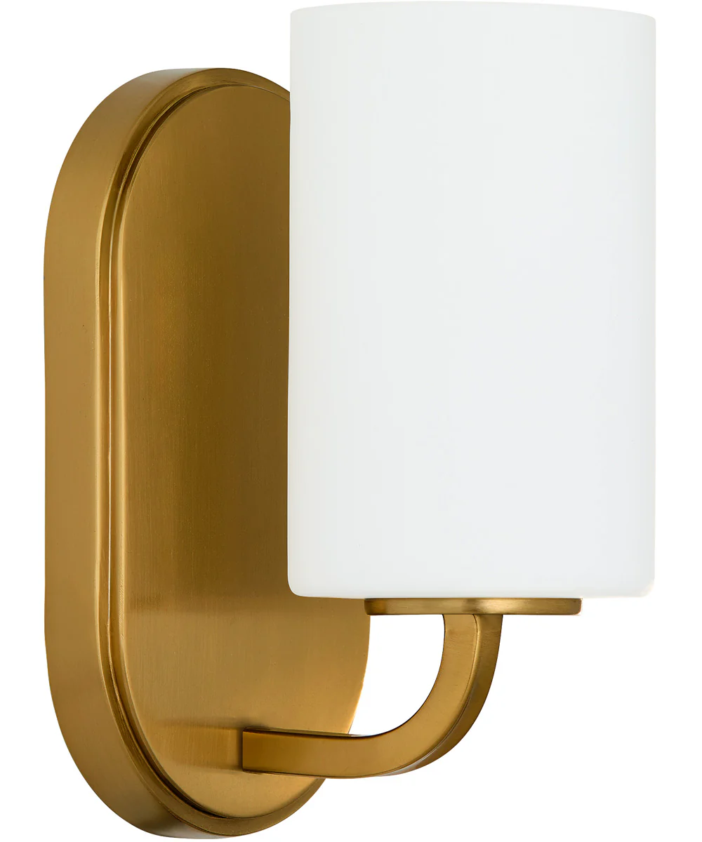 Rutherford 1-light Wall Mount Light Fixture Brushed Brass