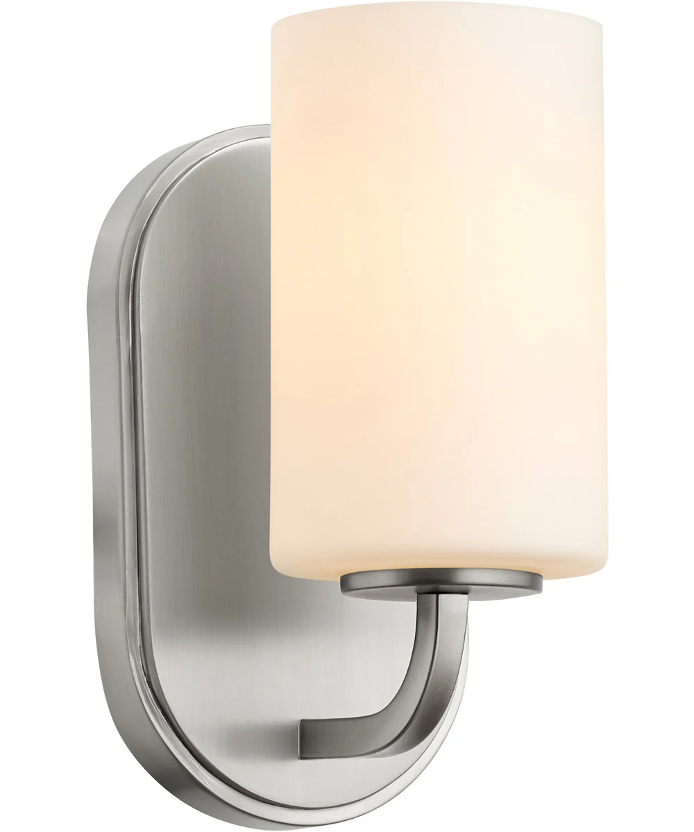 Rutherford 1-light Wall Mount Light Fixture Satin Nickel - Image 2