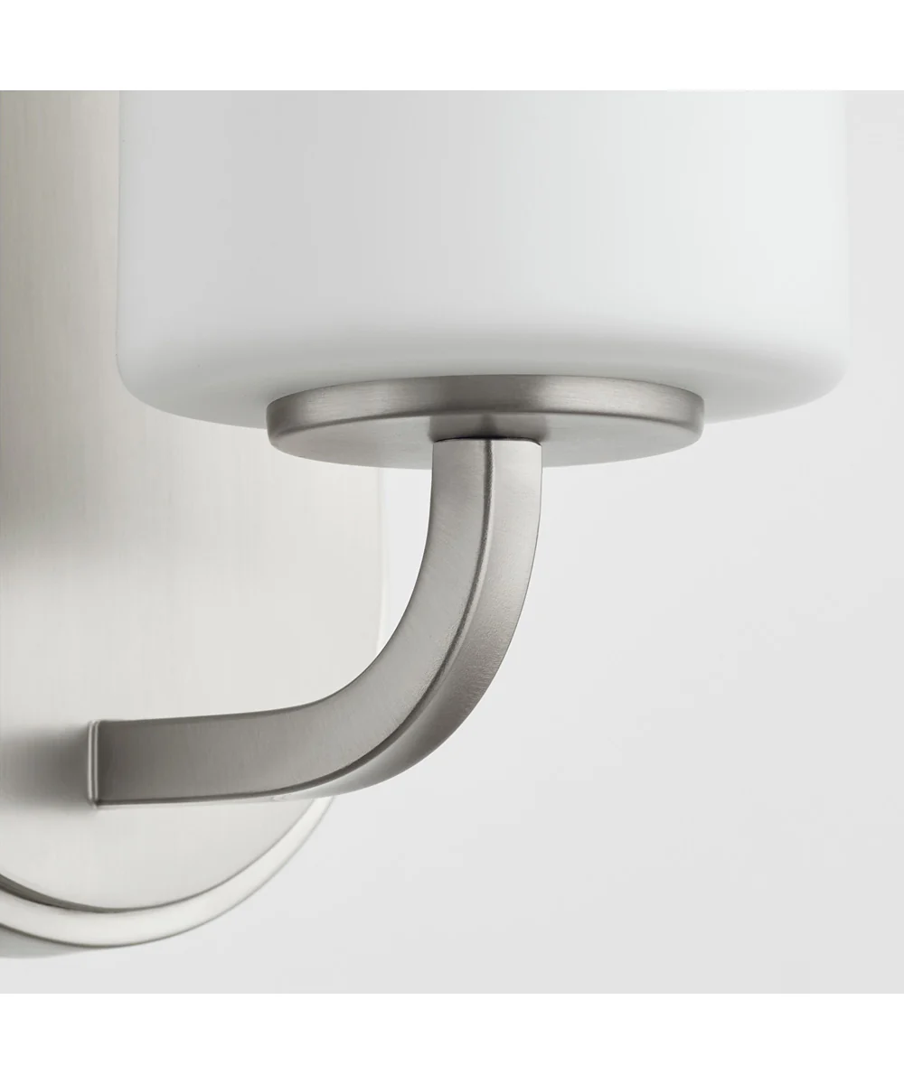 Rutherford 1-light Wall Mount Light Fixture Satin Nickel - Image 3