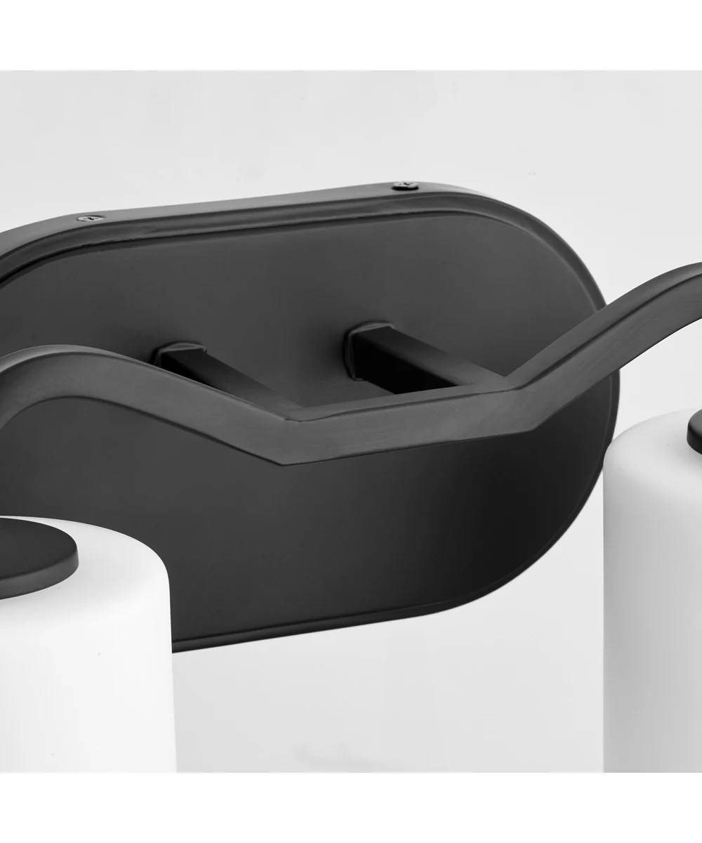 Rutherford 2-light Bath Vanity Light Matte Black - Image 4