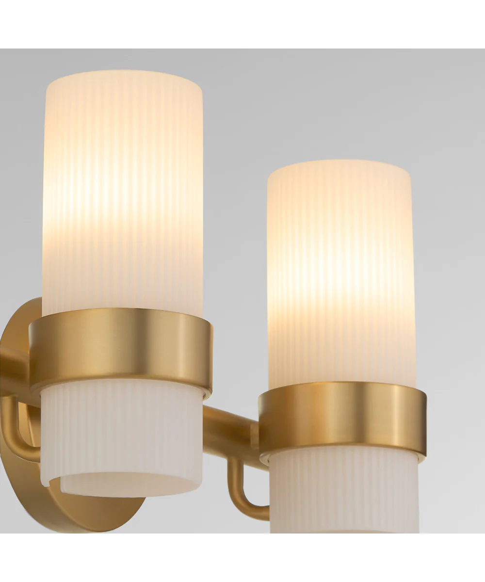 Sojourn 2-light Bath Vanity Light Brushed Brass - Image 4