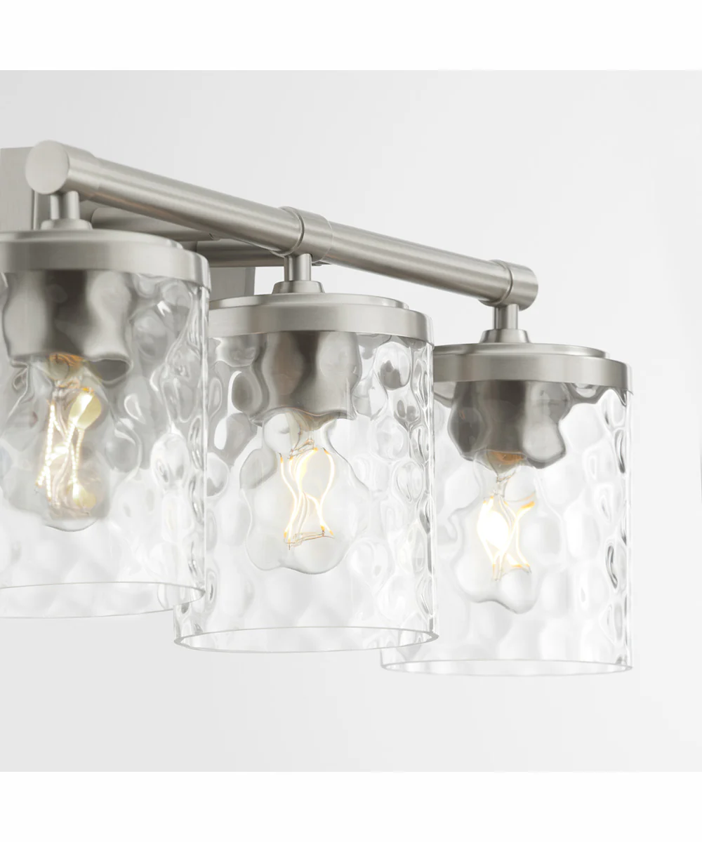 Starky 3-light Bath Vanity Light Satin Nickel - Image 5
