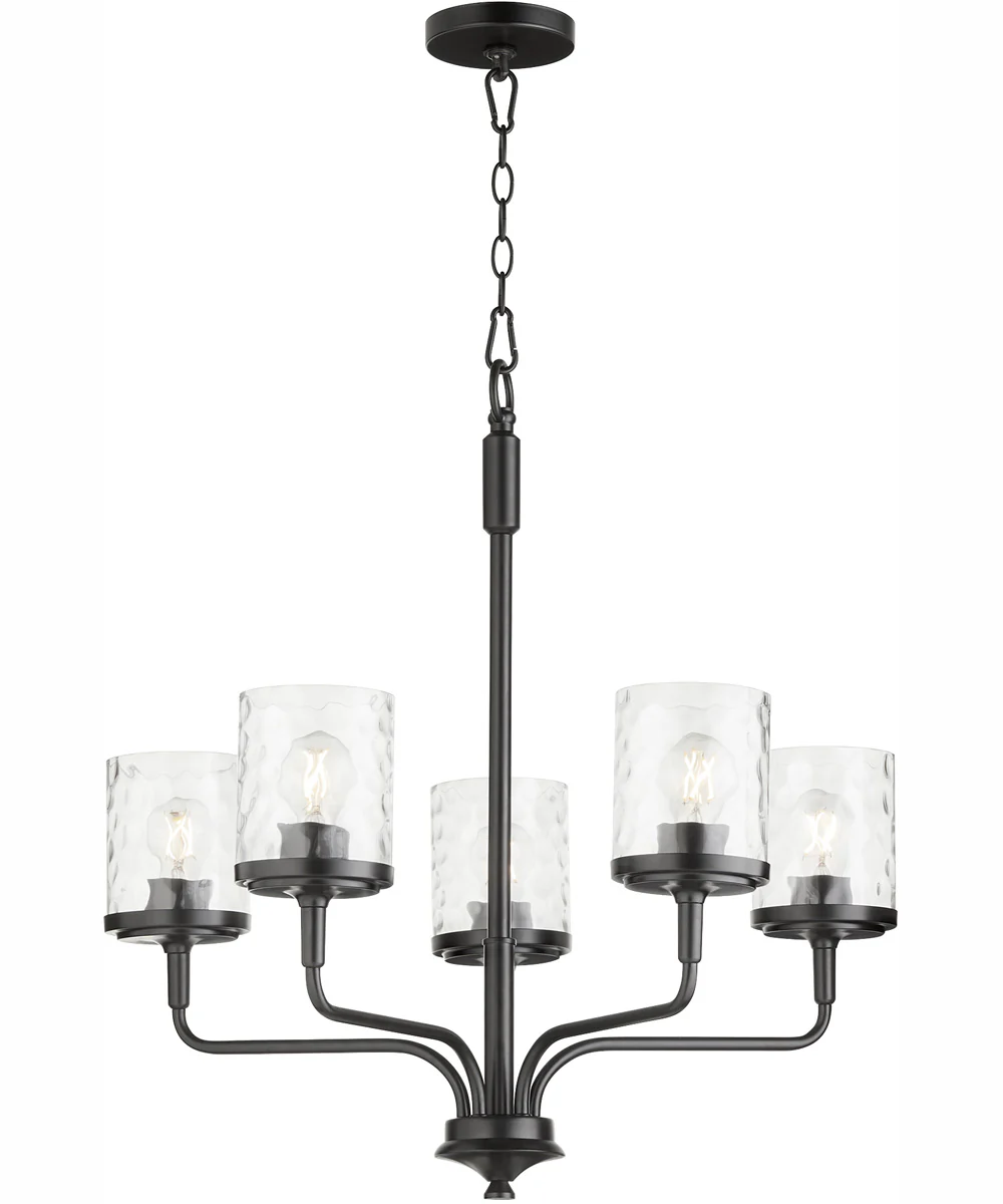 Starky 5-light Chandelier Matte Black - Image 2