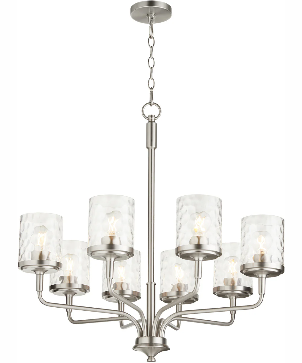 Starky 8-light Chandelier Satin Nickel - Image 2