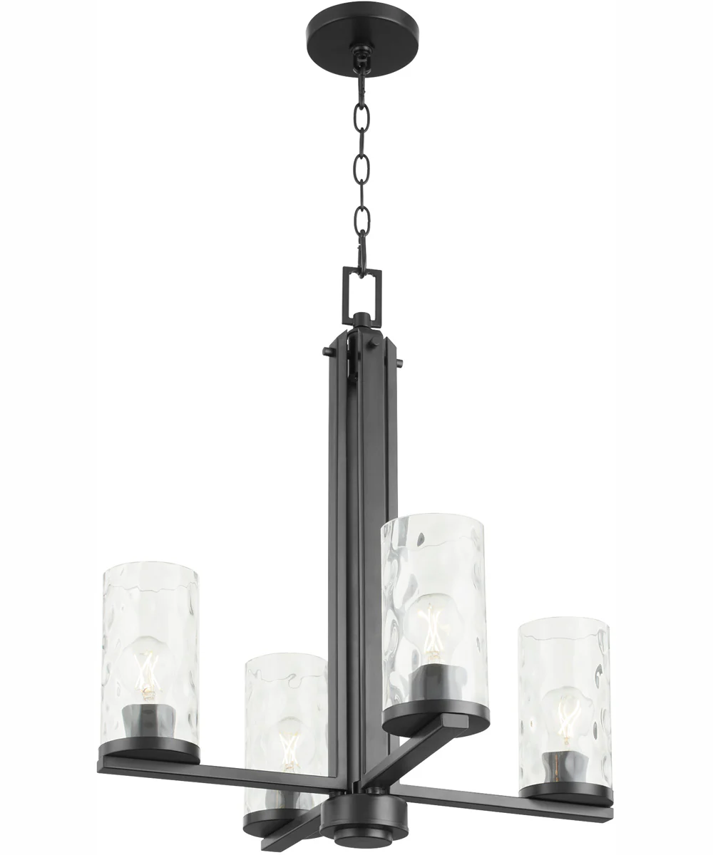Steinway 4-light Chandelier Matte Black - Image 2