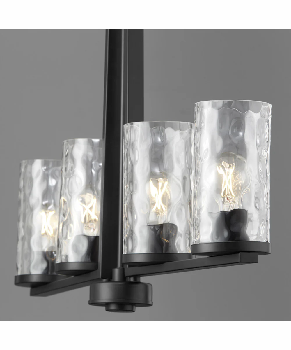 Steinway 4-light Chandelier Matte Black - Image 3