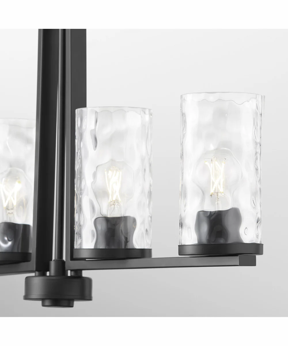 Steinway 4-light Chandelier Matte Black - Image 4