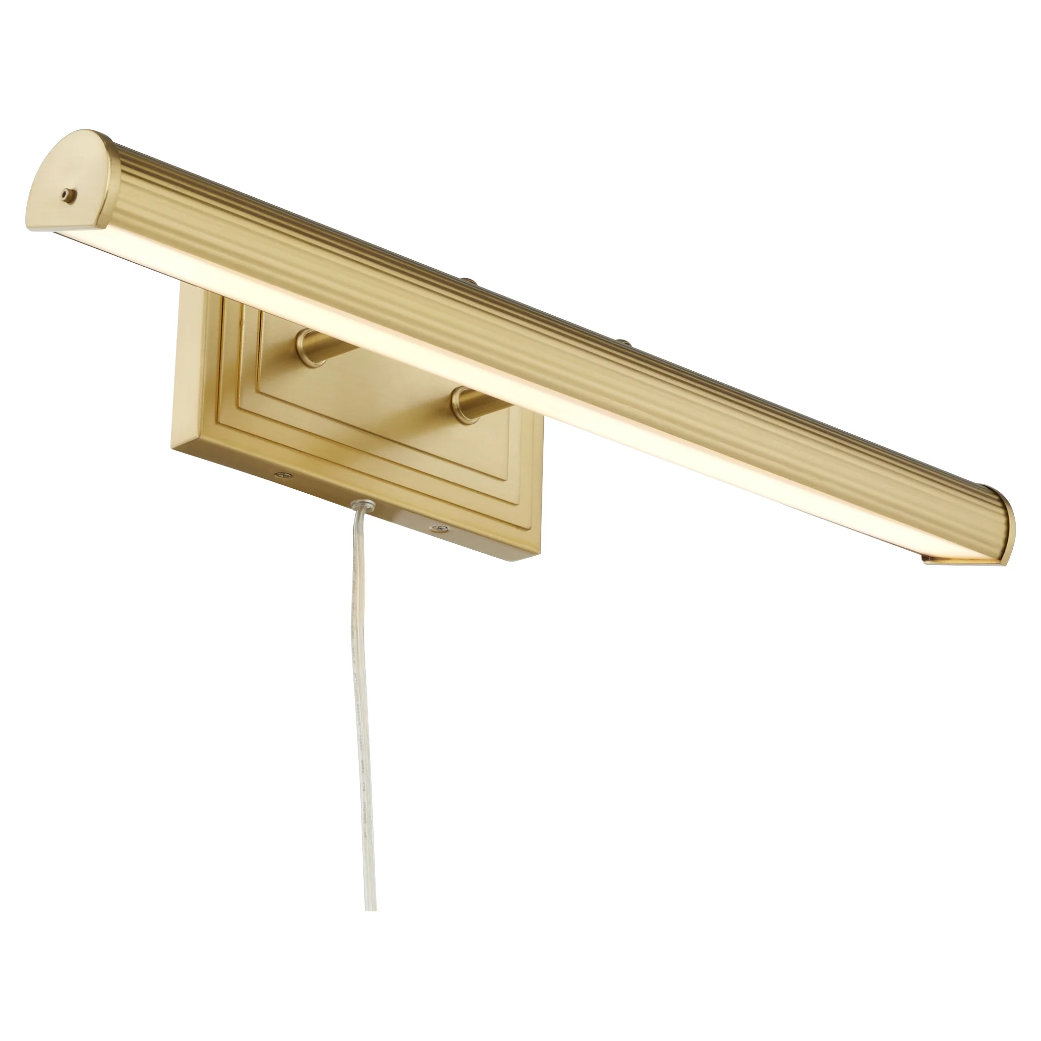 Sunset 2-light Wall Mount Light Fixture Aged Brass - Image 2