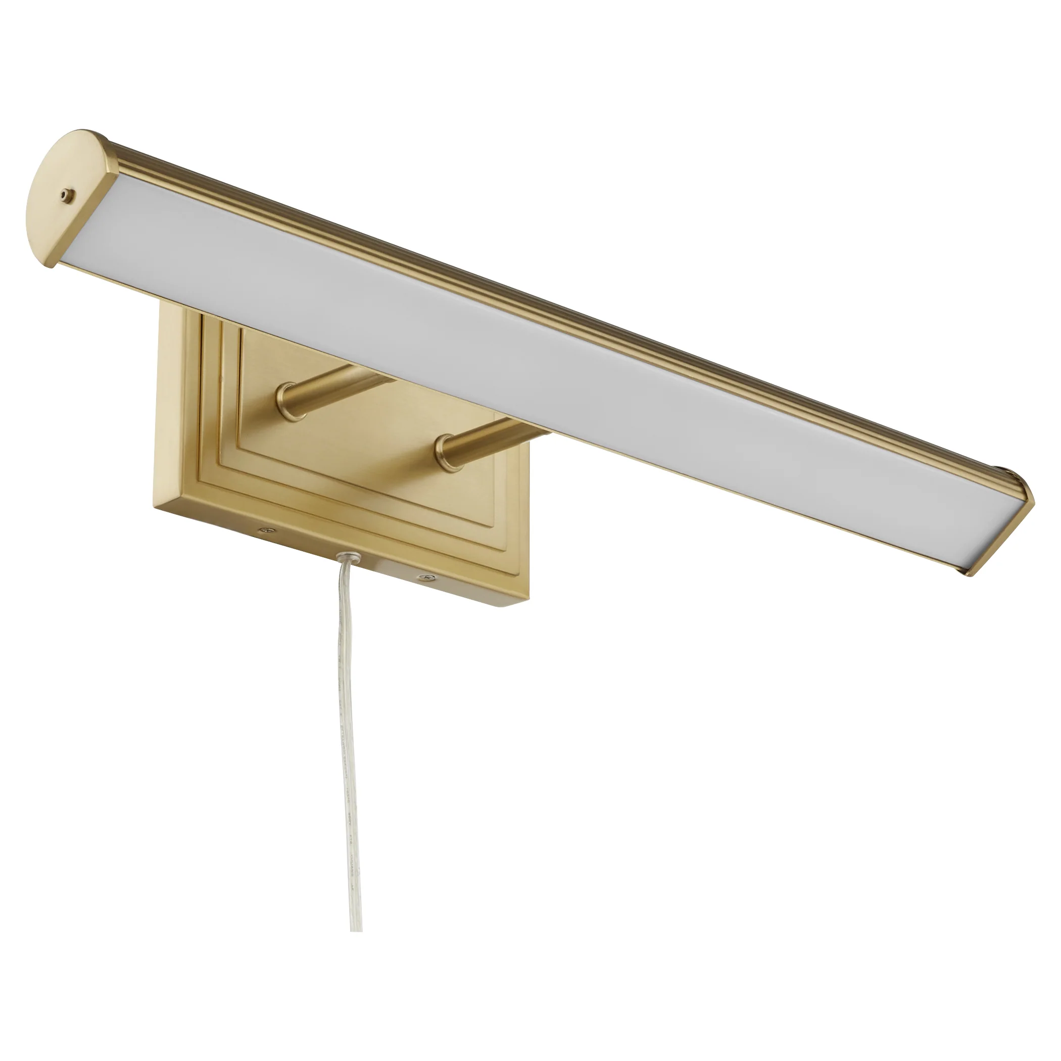 Sunset 2-light Wall Mount Light Fixture Aged Brass - Image 5