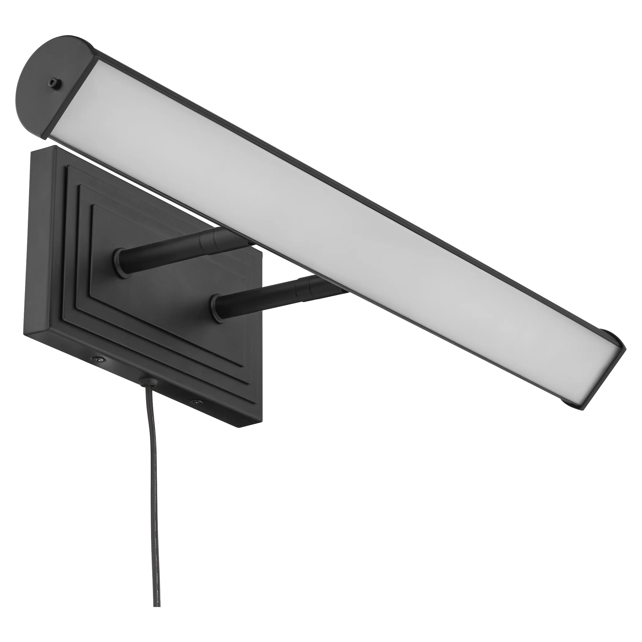 Sunset 2-light Wall Mount Light Fixture Matte Black - Image 3