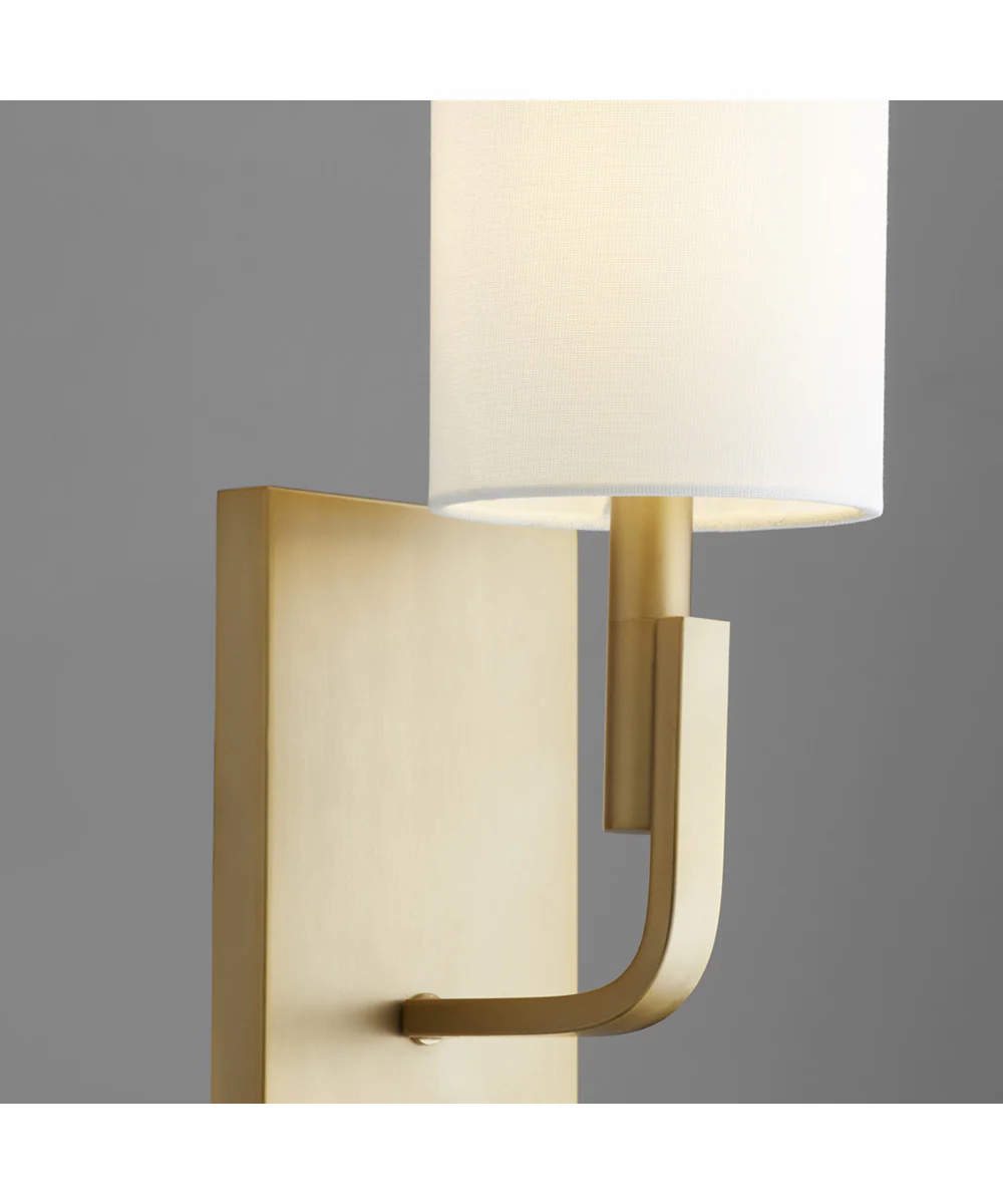 Tempo 1-light Wall Mount Light Fixture Aged Brass - Image 3