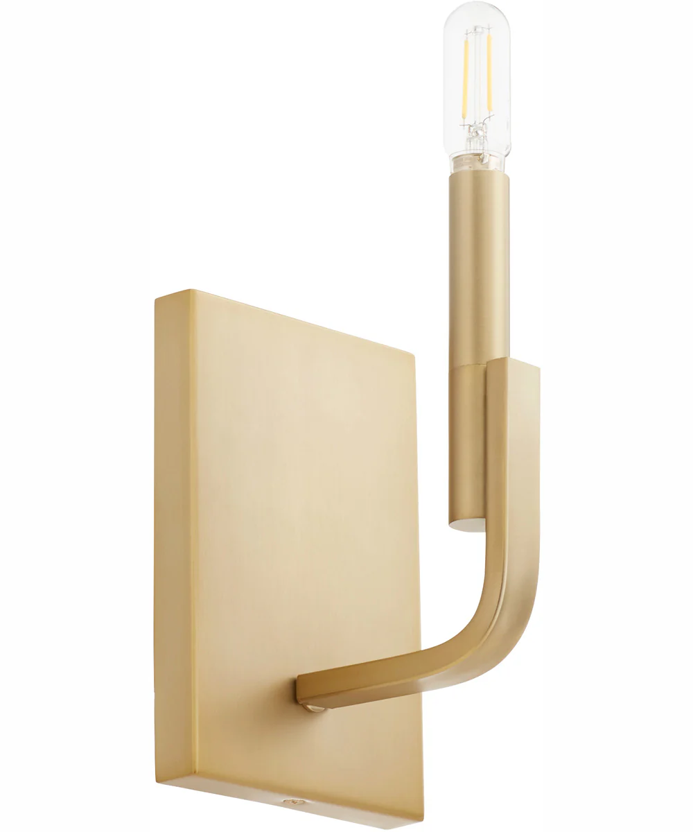 Tempo 1-light Wall Mount Light Fixture Aged Brass - Image 5