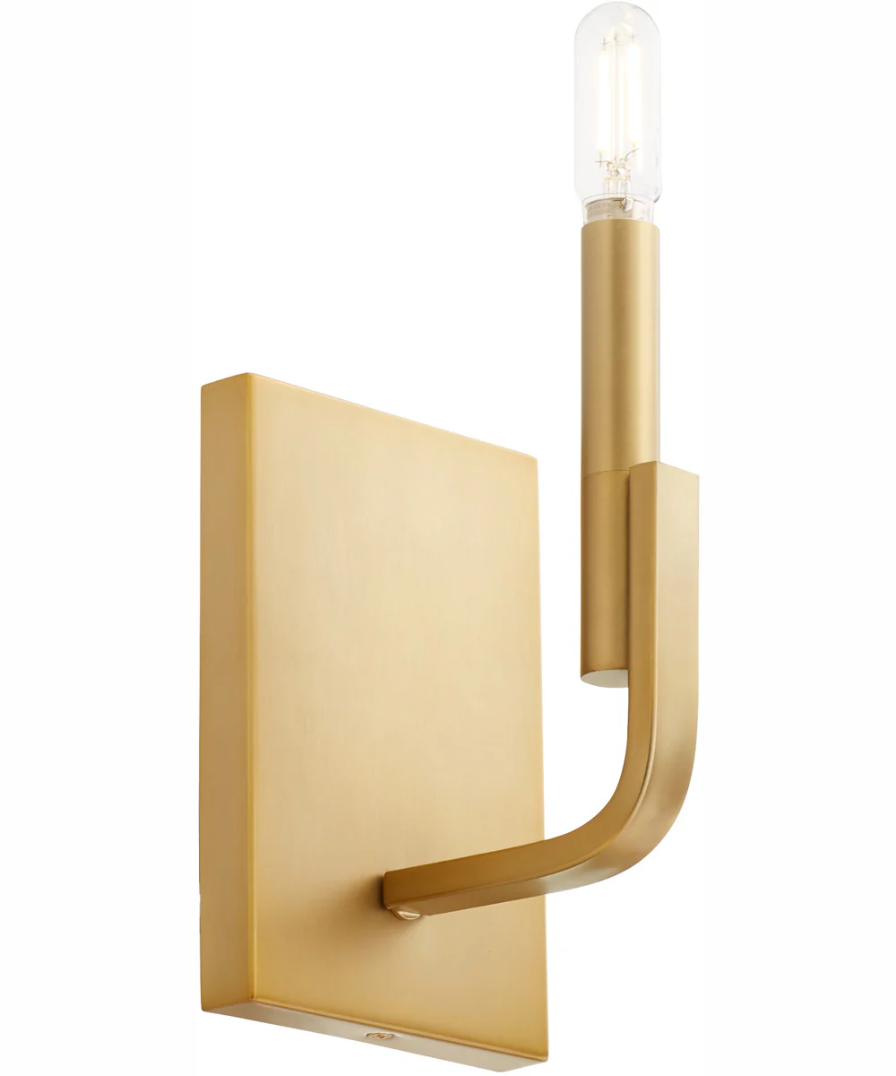 Tempo 1-light Wall Mount Light Fixture Aged Brass - Image 6