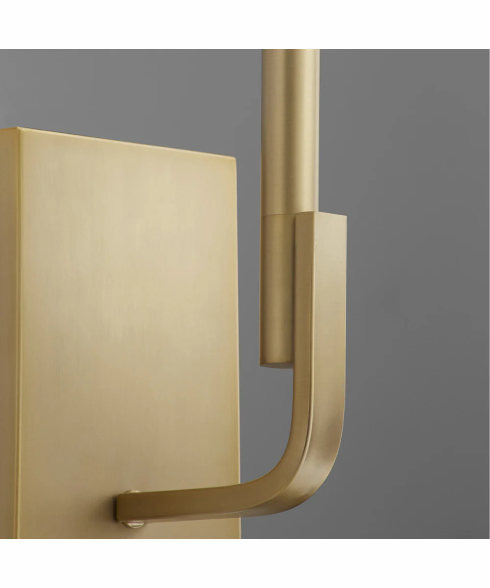Tempo 1-light Wall Mount Light Fixture Aged Brass - Image 7