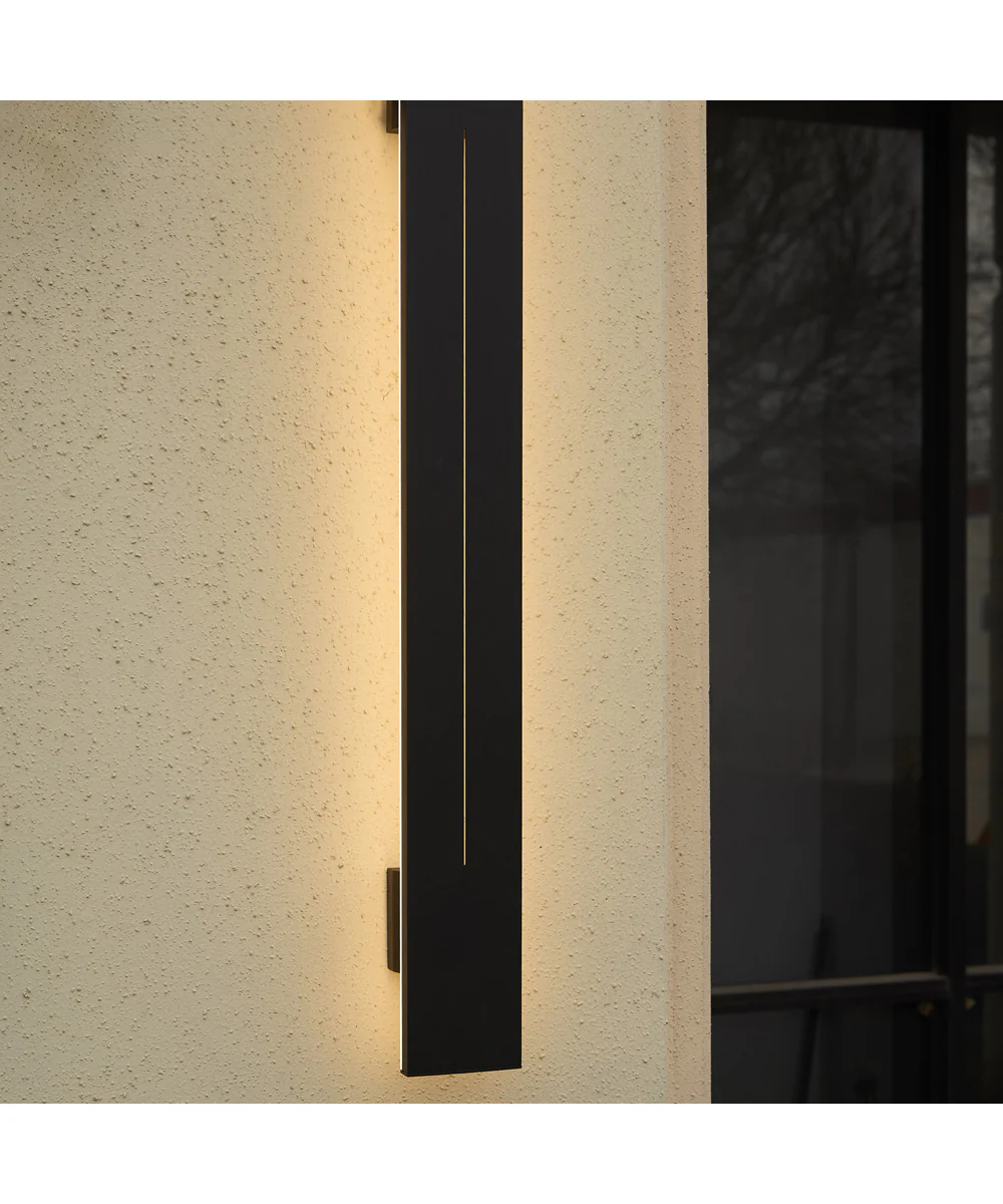 Torre Outdoor Wall Sconce Wall Mount Light Fixture Black - Image 5