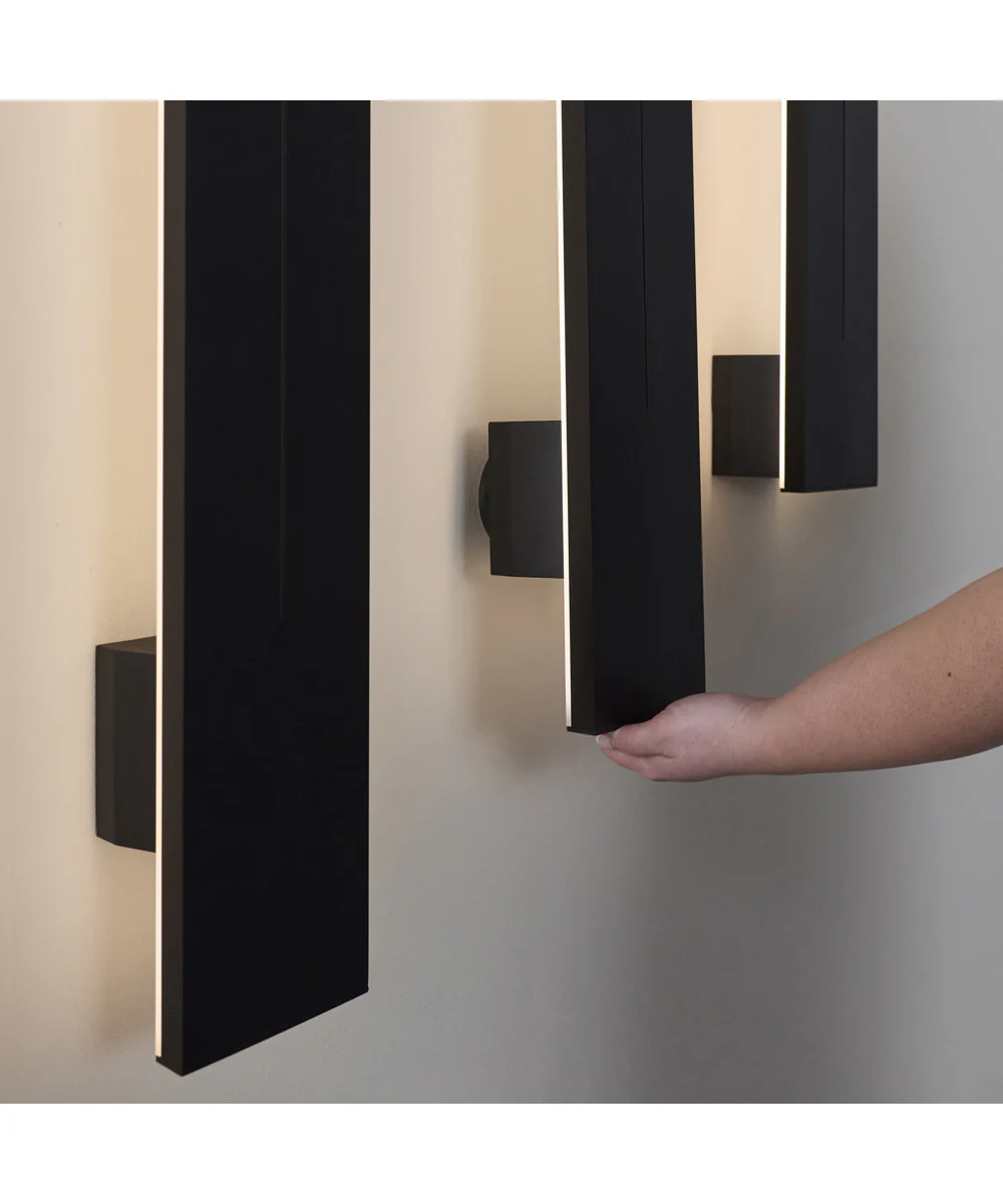 Torre Outdoor Wall Sconce Wall Mount Light Fixture Black - Image 7