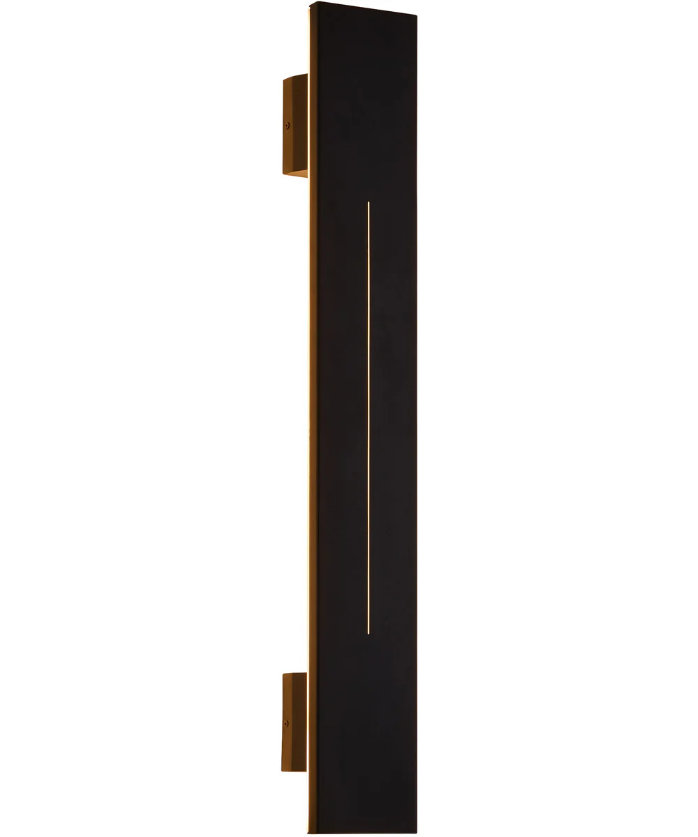 Torre Outdoor Wall Sconce Wall Mount Light Fixture Sand Black - Image 3