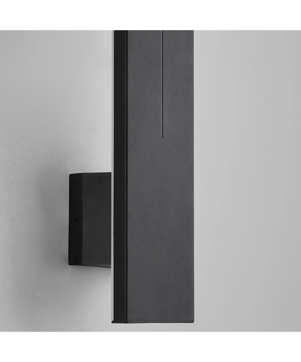 Torre Outdoor Wall Sconce Wall Mount Light Fixture Sand Black - Image 4