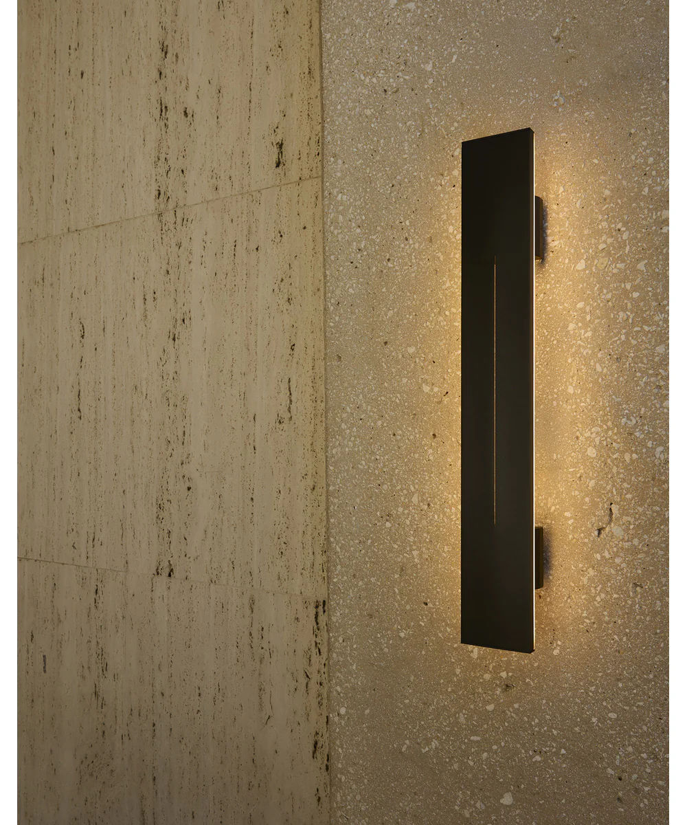 Torre Outdoor Wall Sconce Wall Mount Light Fixture Sand Black - Image 6