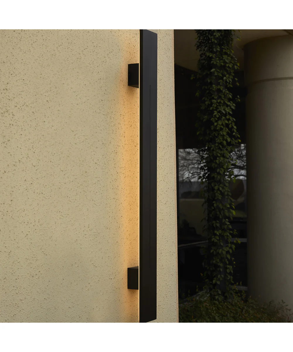 Torre Outdoor Wall Sconce Wall Mount Light Fixture Sand Black - Image 7