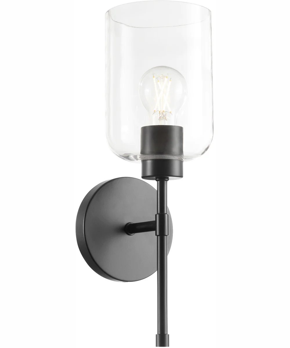 Tribute 1-light Wall Mount Light Fixture Matte Black - Image 2