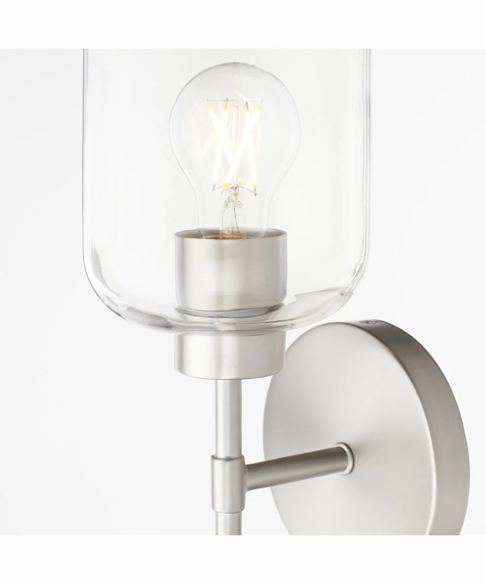 Tribute 1-light Wall Mount Light Fixture Satin Nickel - Image 3