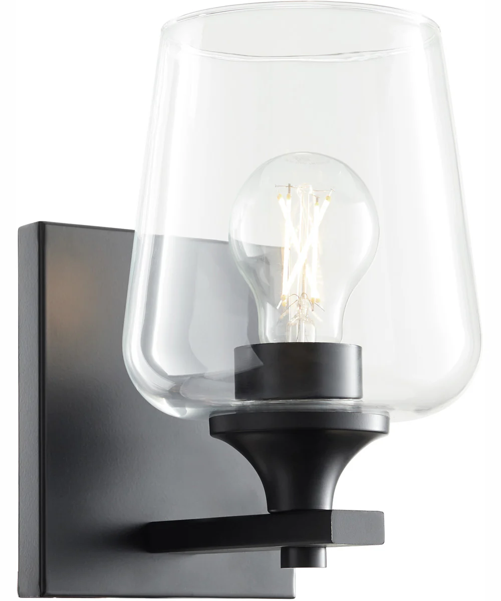 Veno 1-light Wall Mount Light Fixture Matte Black - Image 2